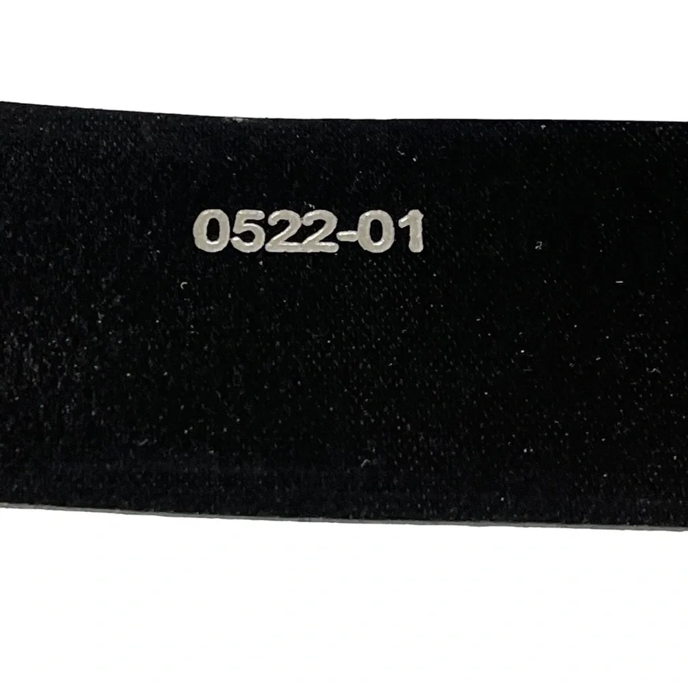 Mens Classic‎ Black Genuine Top Grain Leather Belt Made in Mexico Size 32